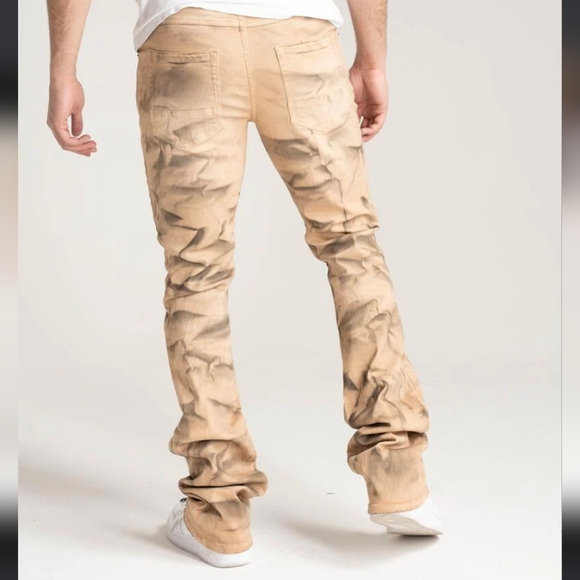 Taker Desert Wash Effect Stretch Stacked Pant Size 29x38 NEW - Picture 3 of 6